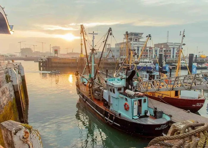 Prachtige In Met Verwarmd Zwembad 奥斯滕德